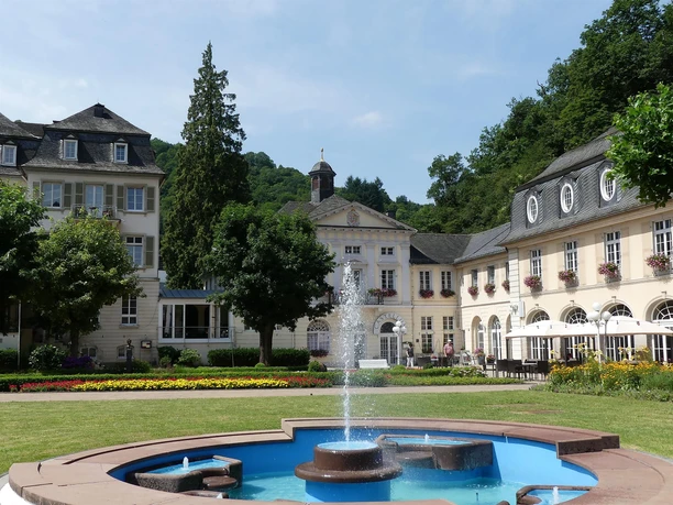 Kurgarten Bad Bertrich mit Fontaine_