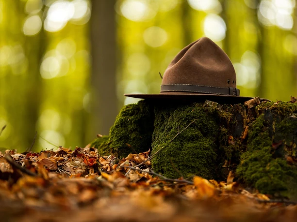 Rangerhut, typisch für Nationalpark Eifel Ranger