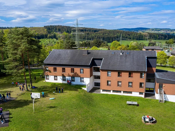 Blick auf Jugendherberge