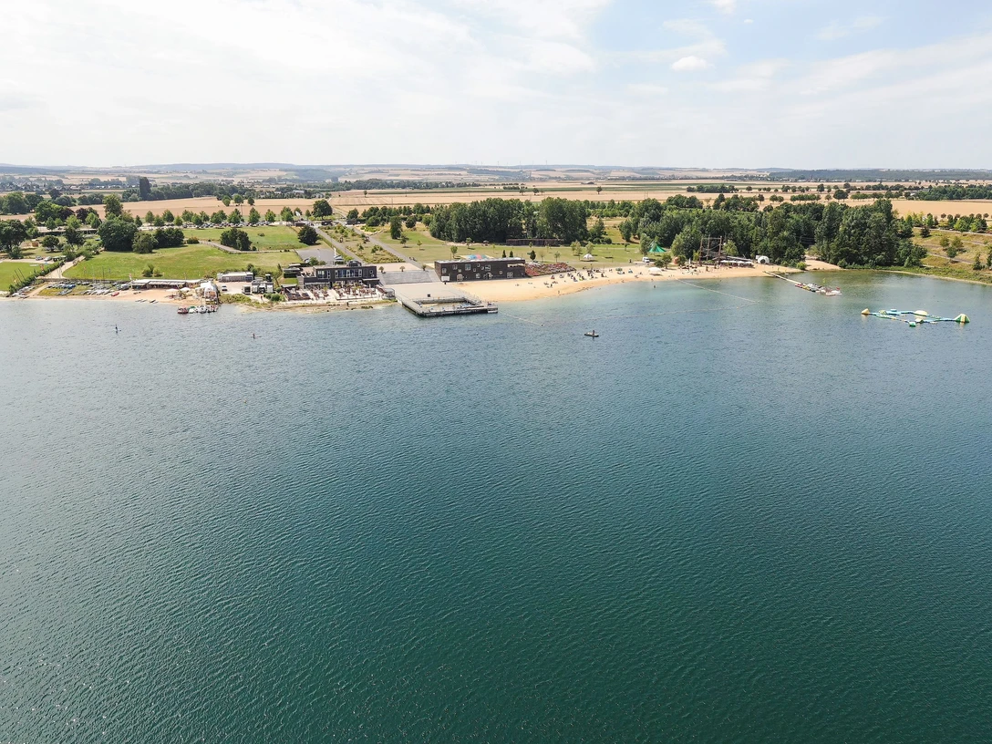 Mit Flying Fox über den Zülpicher See fliegen