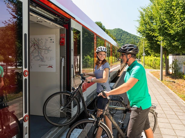 Bahn Radfahrer