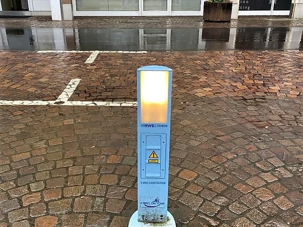 E-Bike-Ladestation Feldstraße