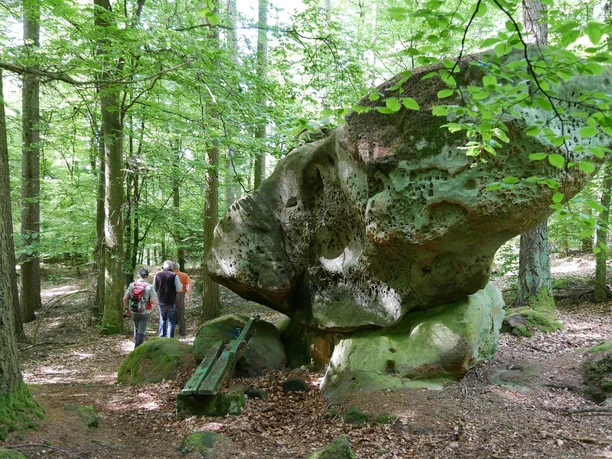 Nach der Rast am "Opferaltar"
