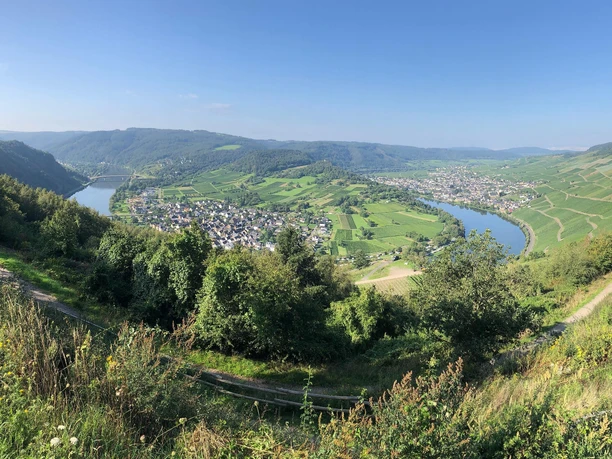 Aussicht auf der Tour