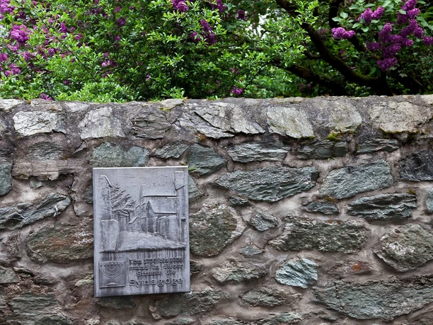 Gedenkplakette Synagoge