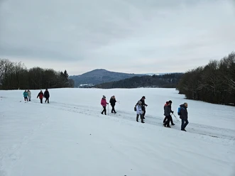 Im Winter wandern