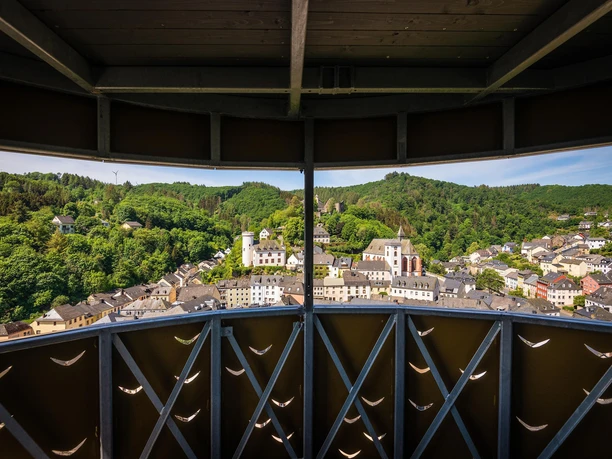 Blick aus dem Beilsturm auf Neuerburg