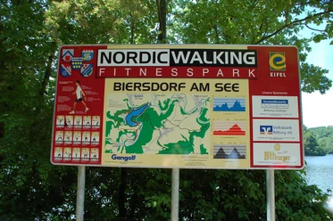 Nordic Walking Fitnesspark Biersdorf - Startportal