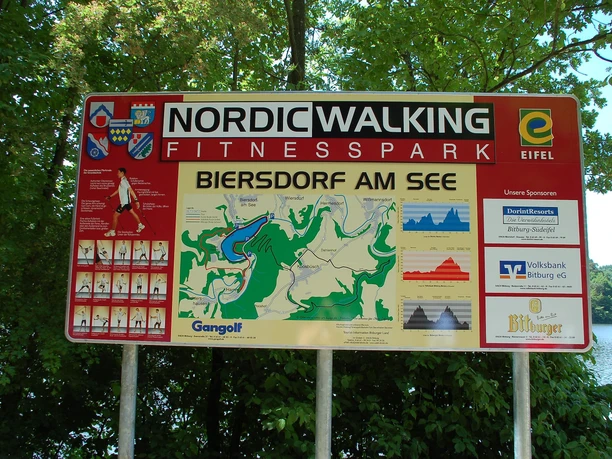 Nordic Walking Fitnesspark Biersdorf - Startportal