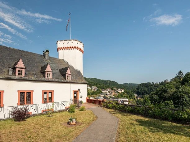 Lehnshaus Neuerburg rückwärtige Ansicht