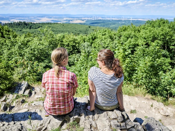 Ausblick vom Königsstuhl