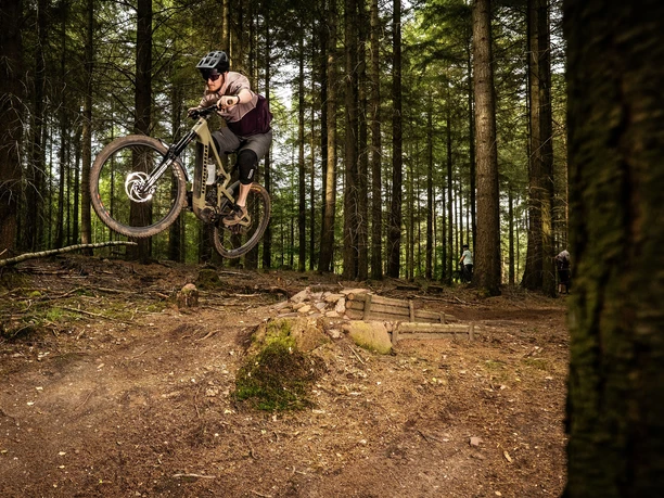 Mountainbike-Singletrail