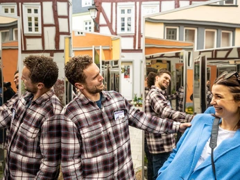 Begehbares Kaleidoskop