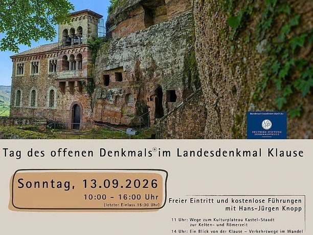 Führungen Klause am Tag des offenen Denkmals