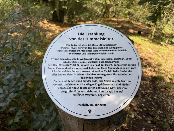 Infotafel Himmelsleiter Infotafel Himmelsleiter