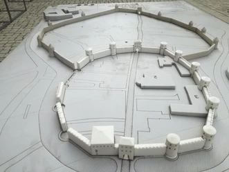 Stadtmodell Bitburg Detail