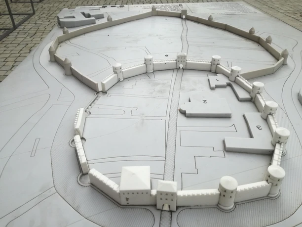 Stadtmodell Bitburg Detail