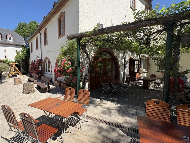 Hotel Karlsmühle mit Außengastronomie Hotel Karlsmühle mit Außengastronomie