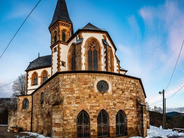 Pano-St. Anna Kapelle Winter