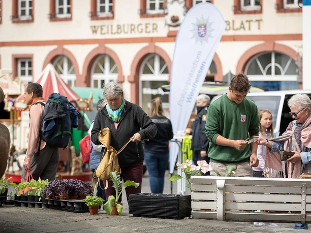 Frühlingsmarkt in Weilburg