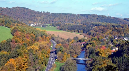 Aussicht vom Steckensteiner Kopf