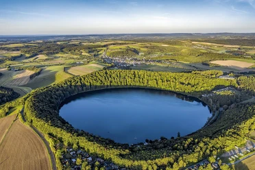 Das Pulvermaar von oben