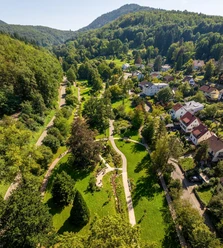 Markwardanalge von oben