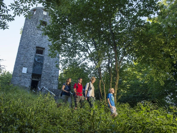 Wanderer am KaiserWilhelmTurm