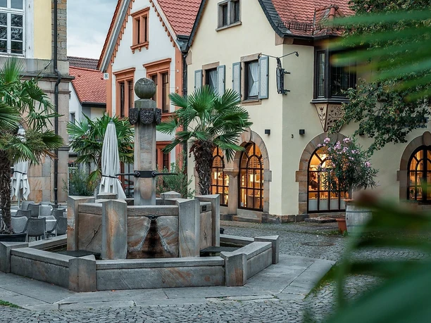 Brunnen auf dem Römerplatz