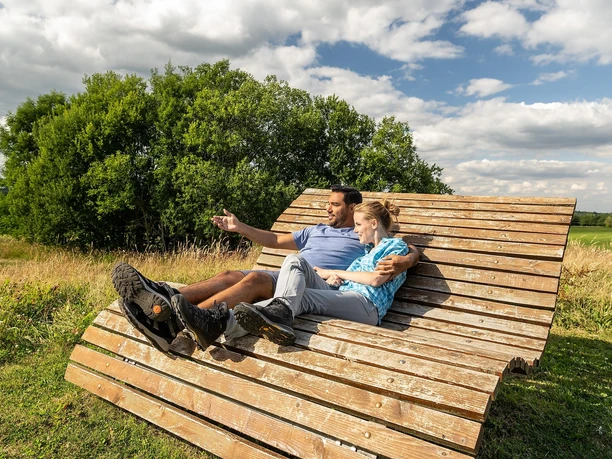 Rastplatz direkt am Eifelblick