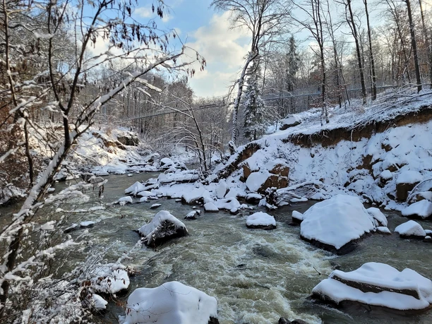 Hängebrücke über die Irreler Wasserfälle