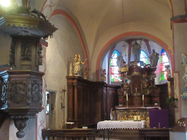 Johanniterkirche Roth an der Our Innenraum