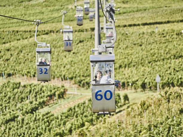 Seilbahn im Sommer