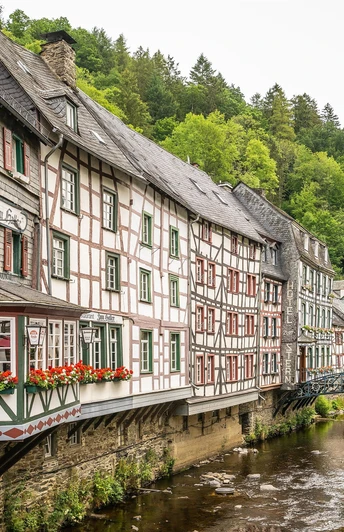 Idyllisches Fachwerk in Monschau