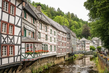 Idyllisches Fachwerk in Monschau