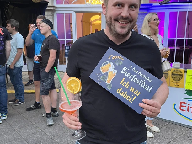 Begeisterung beim Bierfestival