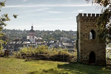 Kranenturm Stadtansicht
