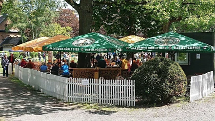 Biergarten im Hofgarten Dillenburg 1