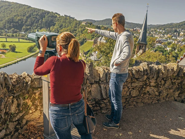 Blick von der Saarburg Blick von der Saarburg