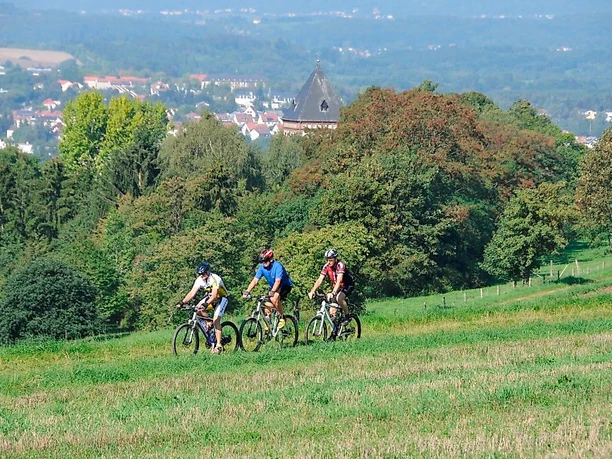 Auf dem MTB vorbei am Missionshaus St. Wendel