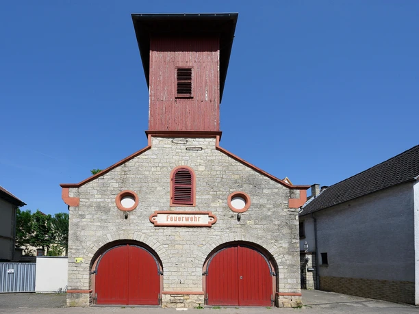 Front der Gerätehauses
