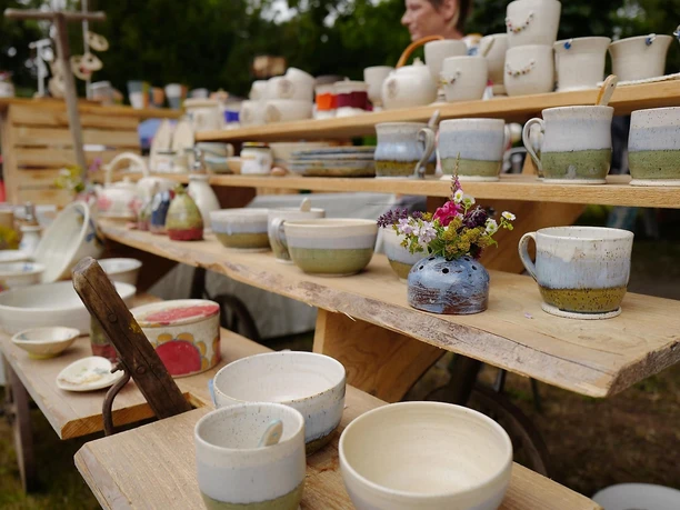 Handgefertigte Haushaltswaren bei Kunst im Park