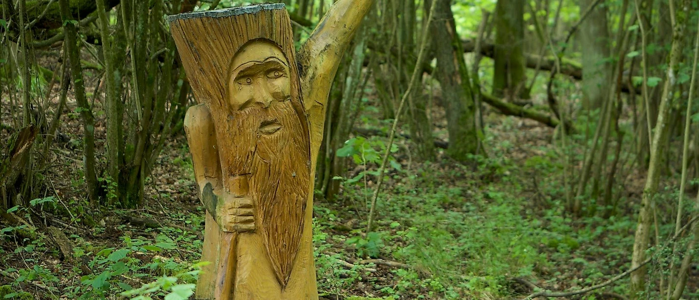 Holzgnom am Waldgeistersteig