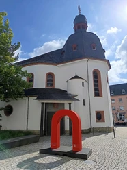 Foto-Punkt an der Liebfrauenkirche Bitburg