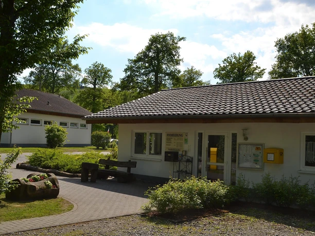 Rezeption Camping im Eichenwald