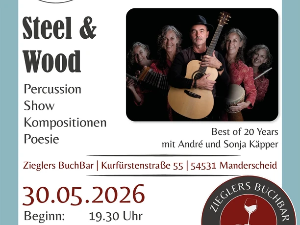 Plakat Steel & Wood