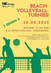 Beachvolleyball-Turnier der DJK Oberwesel