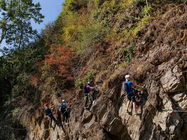 Etappe Niederburg Steilwand
