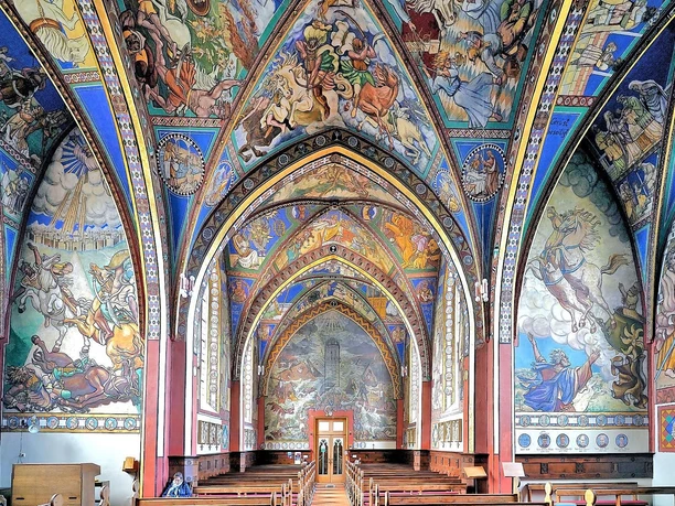 Pfarrkirche Eschfeld Eingang