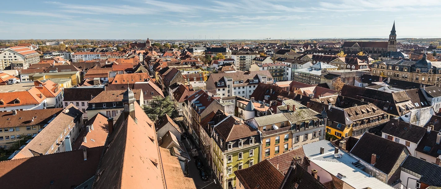 Blick auf die Stadt